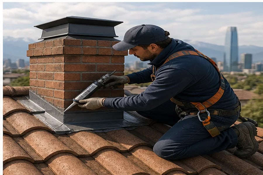 Sellado de chimeneas y encuentros